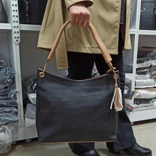 کیف زنانه بزرگ دسته نسکافه ای
