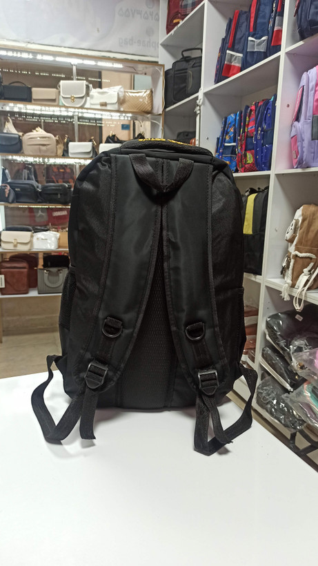 کوله پشتی مشکی برزنتی دیبا Camel