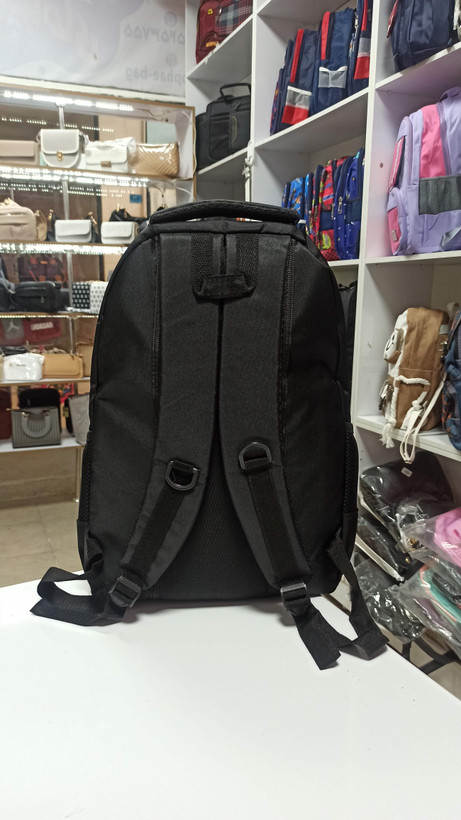 کوله پشتی مشکی پارچه کجرا